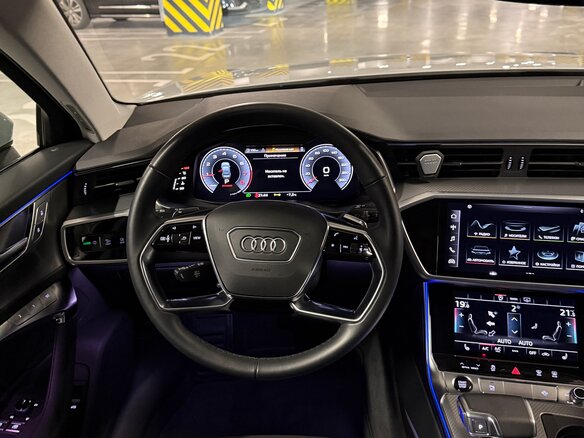 2022 Audi A6 45 TFSI V (C8), белый, 5300000 рублей - вид 11
