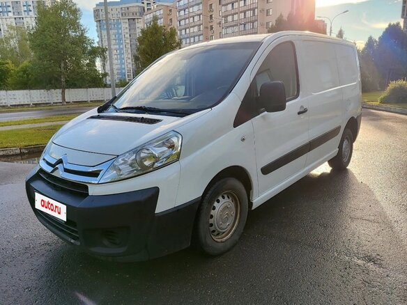 2016 Citroen Jumpy II Рестайлинг, белый