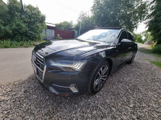 2019 Audi A6 45 TDI V (C8), серый, 3750000 рублей, вид 4