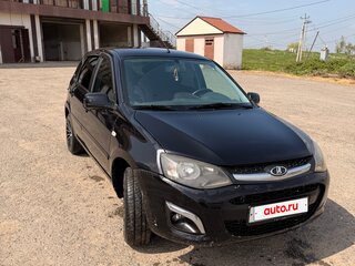 2013 Lada (ВАЗ) Kalina II, чёрный, 370000 рублей, вид 3