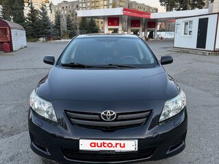 2008 Toyota Corolla X (E140, E150), чёрный, 790000 рублей, вид 3