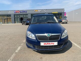 2012 Skoda Fabia II Рестайлинг, синий, 370000 рублей, вид 3