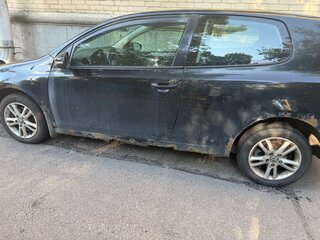 2010 Volkswagen Golf VI, чёрный, 450000 рублей, вид 3