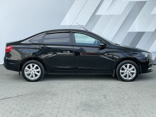 2021 Lada (ВАЗ) Vesta I, чёрный, 1195000 рублей, вид 4