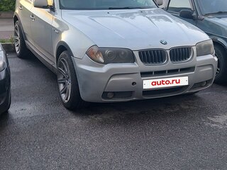 2006 BMW X3 30i I (E83), серебристый, 740000 рублей, вид 3