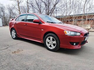 2008 Mitsubishi Lancer X, красный, 660000 рублей, вид 3