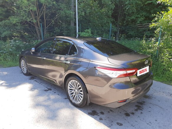 2018 Toyota Camry VIII (XV70), коричневый, 2730000 рублей - вид 7