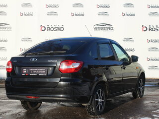 2015 Lada (ВАЗ) Granta I, чёрный, 345000 рублей, вид 5