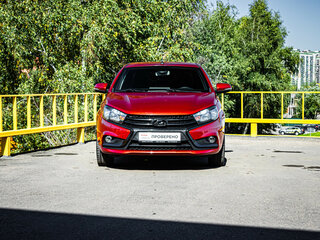 2017 Lada (ВАЗ) Vesta I, красный, 849000 рублей, вид 2