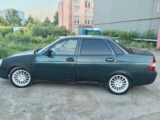 2012 Lada (ВАЗ) Priora I, зелёный, 150000 рублей, вид 4