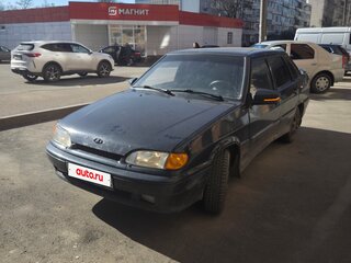 2007 Lada (ВАЗ) 2115, чёрный, 300000 рублей, вид 1