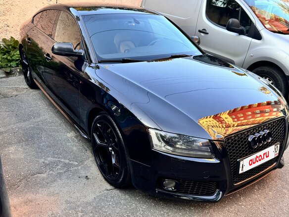 2011 Audi A5 I (8T), чёрный, 1800000 рублей - вид 1