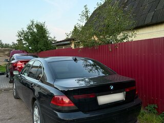 2004 BMW 7 серии 730d IV (E65/E66), чёрный, 820000 рублей, вид 2