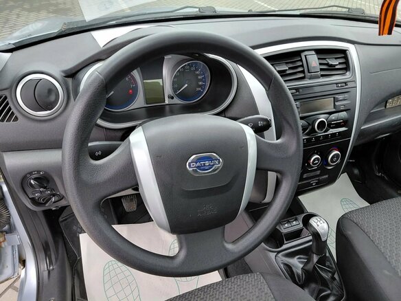 2015 Datsun on-DO I, голубой, 235000 рублей - вид 10