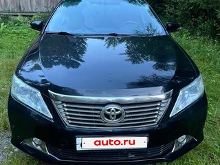 2014 Toyota Camry VII (XV50), чёрный, 1950000 рублей, вид 1