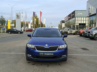 2019 Skoda Rapid I Рестайлинг, синий, 1012000 рублей, вид 2