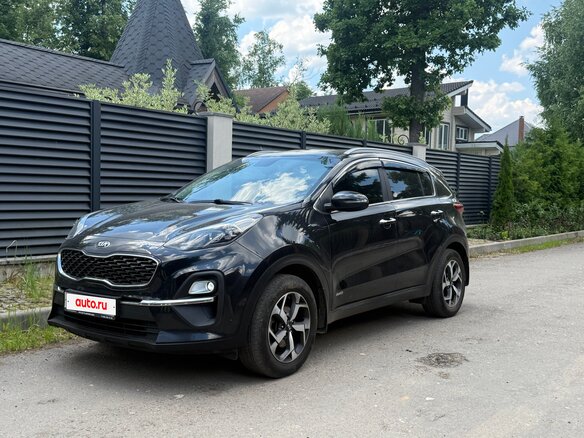 2021 Kia Sportage IV Рестайлинг, чёрный, 2580000 рублей - вид 5