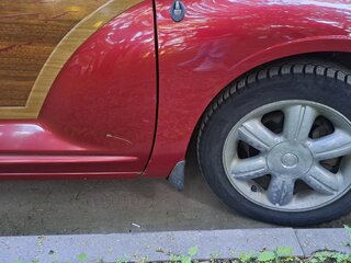 2002 Chrysler PT Cruiser, пурпурный, 300000 рублей, вид 5