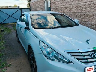 2012 Hyundai Sonata VI (YF), белый, 1100000 рублей, вид 2