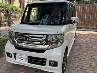 2015 Honda N-BOX I, белый, 855000 рублей, вид 4