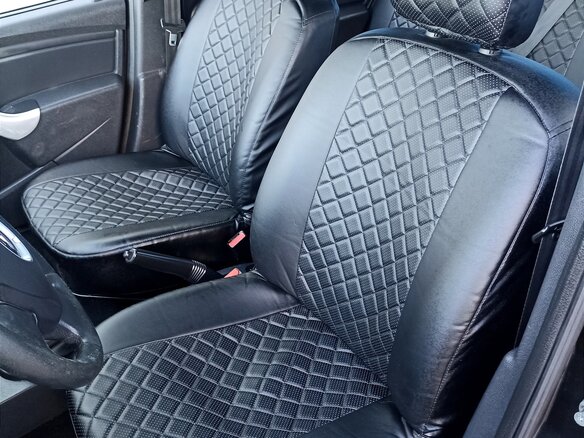 2012 Renault Logan I Рестайлинг, чёрный, 420000 рублей - вид 6