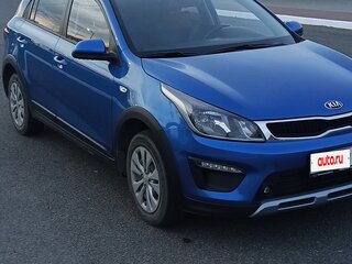 2019 Kia Rio X-Line IV, синий, 1350000 рублей, вид 1