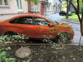 2018 Lada (ВАЗ) Vesta Cross I, оранжевый, 985000 рублей, вид 3