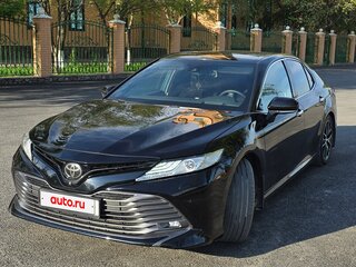 2020 Toyota Camry VIII (XV70), чёрный, 3100000 рублей, вид 1