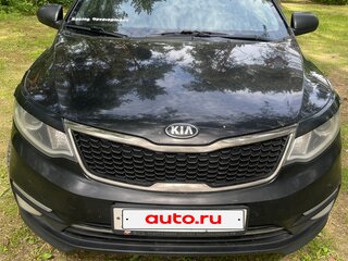 2016 Kia Rio III Рестайлинг, чёрный, 850000 рублей, вид 1