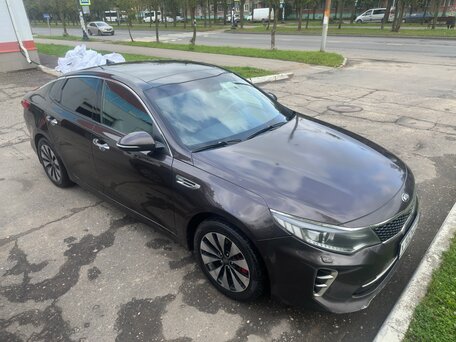 2016 Kia Optima IV, коричневый, 1650000 рублей, вид 3