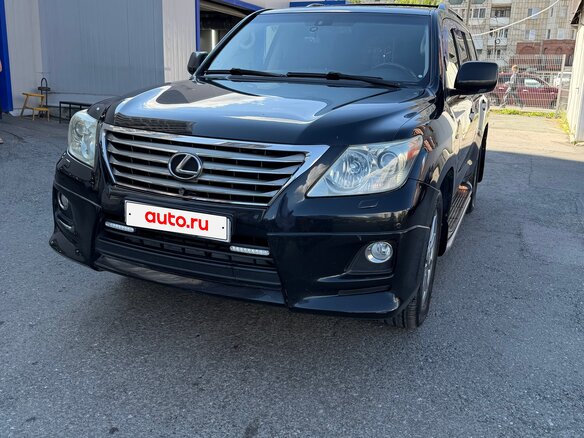 2010 Lexus LX 570 III, чёрный, 3400000 рублей