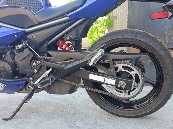 2009 Yamaha XJ6 (FZ6R), синий, 480000 рублей - вид 10