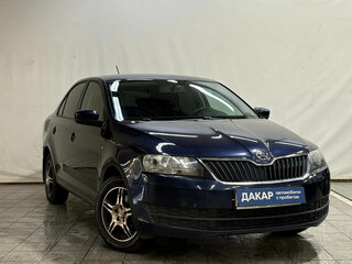 2015 Skoda Rapid I, синий, 730000 рублей, вид 2
