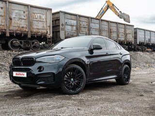 2014 BMW X6 50i II (F16), синий, 2900000 рублей, вид 1