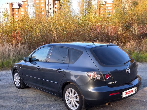 2008 Mazda 3 I (BK) Рестайлинг, серый - вид 7