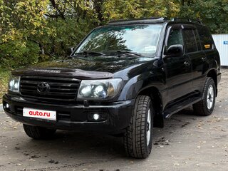 2006 Toyota Land Cruiser 100 Series Рестайлинг 2, чёрный, 2200000 рублей, вид 1