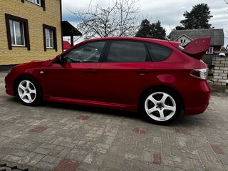 2007 Subaru Impreza WRX III, красный, 1600000 рублей, вид 1
