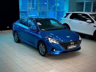 2020 Hyundai Solaris II Рестайлинг, синий, 1829000 рублей, вид 5