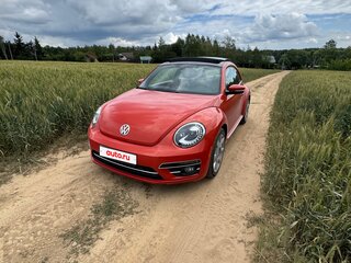 2018 Volkswagen Beetle II (A5), оранжевый, 2100000 рублей, вид 1