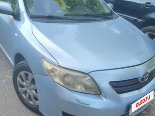 2007 Toyota Corolla X (E140, E150), голубой, 550000 рублей, вид 3