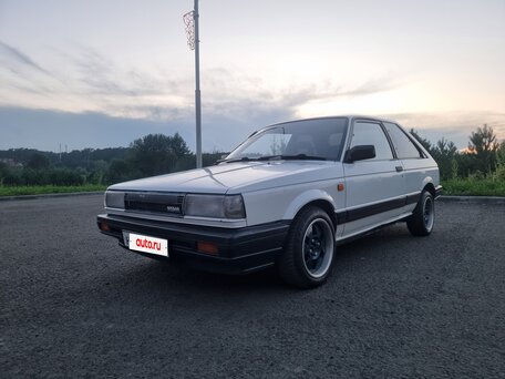 1986 Nissan Sunny N13, белый, 1000000 рублей, вид 1