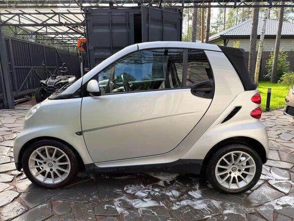 2009 Smart Fortwo II, серебристый, 1100000 рублей - вид 10
