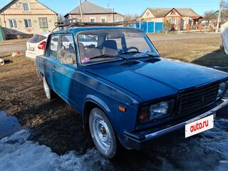 2009 Lada (ВАЗ) 2107, синий, 235000 рублей, вид 2