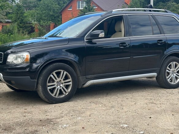 2007 Volvo XC90 I Рестайлинг, чёрный - вид 1