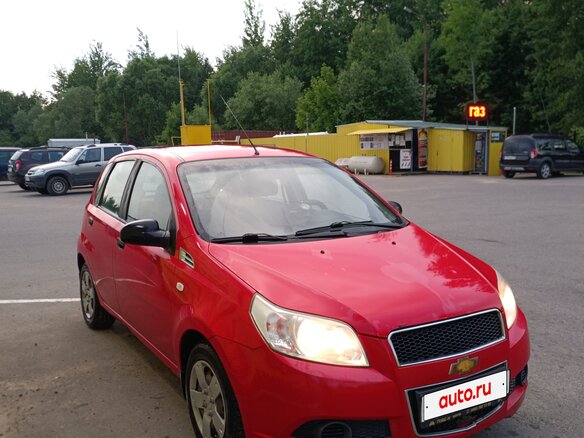 2008 Chevrolet Aveo I Рестайлинг, красный, 250000 рублей - вид 2