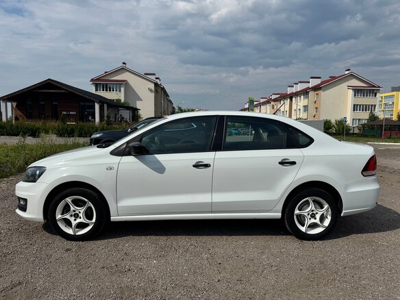 2016 Volkswagen Polo V Рестайлинг, белый - вид 7