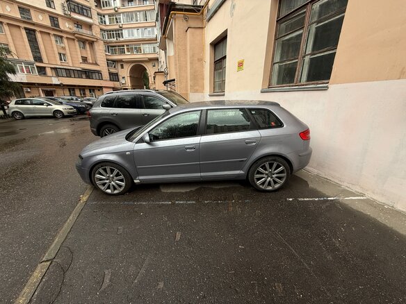 2007 Audi A3 II (8P) Рестайлинг 1, серый, 950000 рублей - вид 1