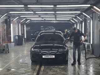 2007 Honda Accord VII Рестайлинг, чёрный, 750000 рублей, вид 2