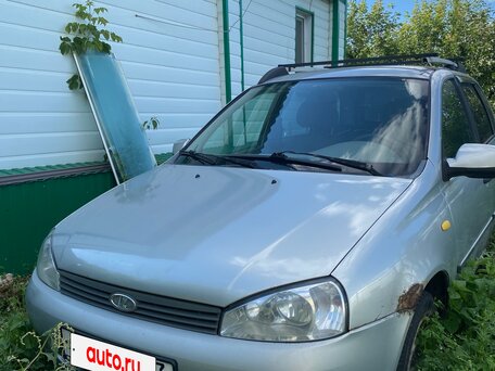 2010 Lada (ВАЗ) Kalina I, серебристый, вид 1