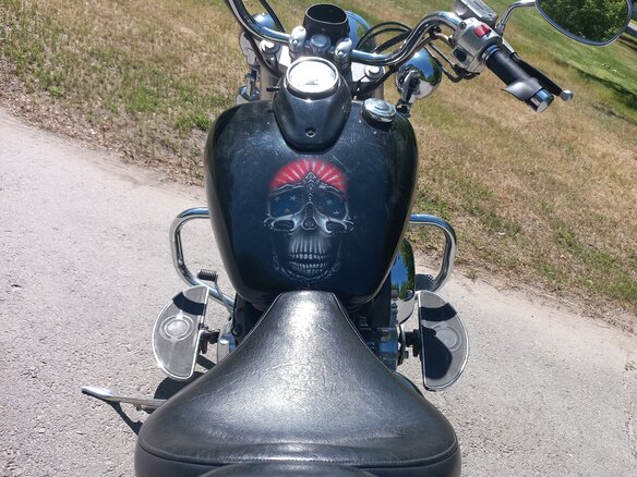 2001 Yamaha XVS650 Drag Star, чёрный, 499000 рублей - вид 4